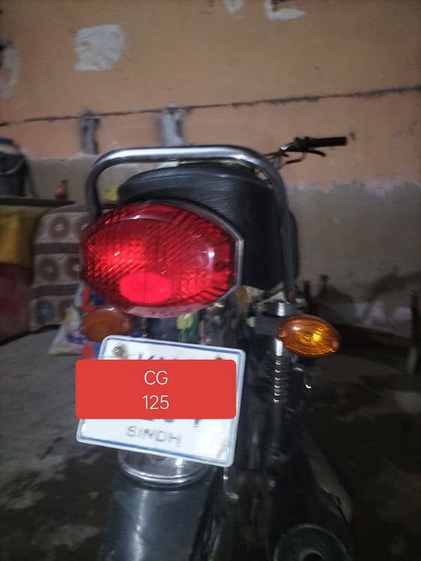 Honda CG 125 2020 Karachi number 8