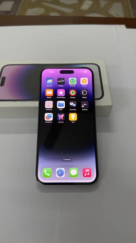 iPhone 14 pro max 256 GB HK Version Purple Color 6