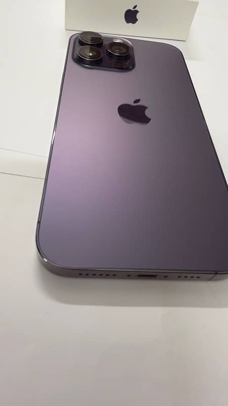 iPhone 14 pro max 256 GB HK Version Purple Color 7