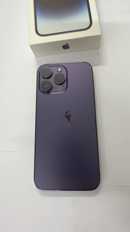 iPhone 14 pro max 256 GB HK Version Purple Color 8