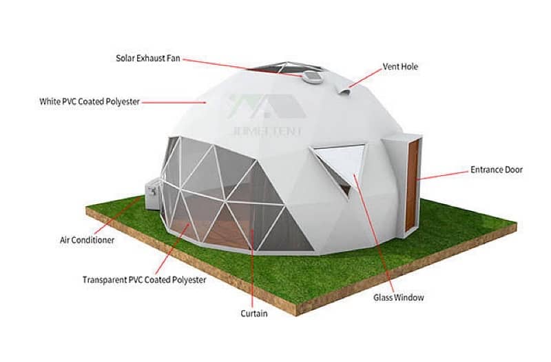 Glamming Dome Tent | Outdoor Luxury Hotel Tents | Dome 3