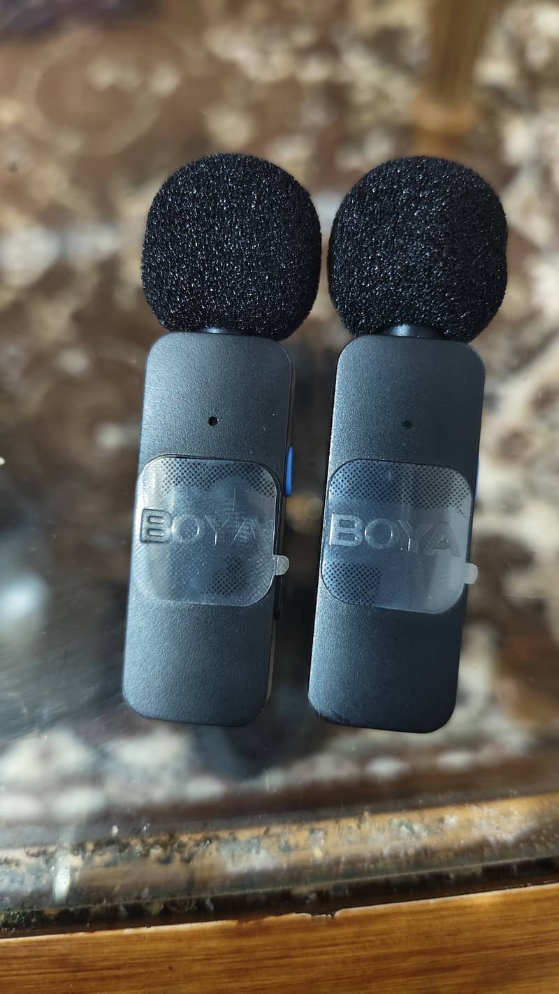 Two new boya mics with 2 year warranty 2