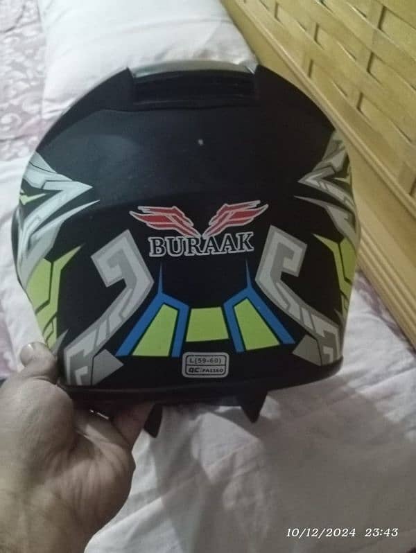 used buraak banded helmet in good condition. 0