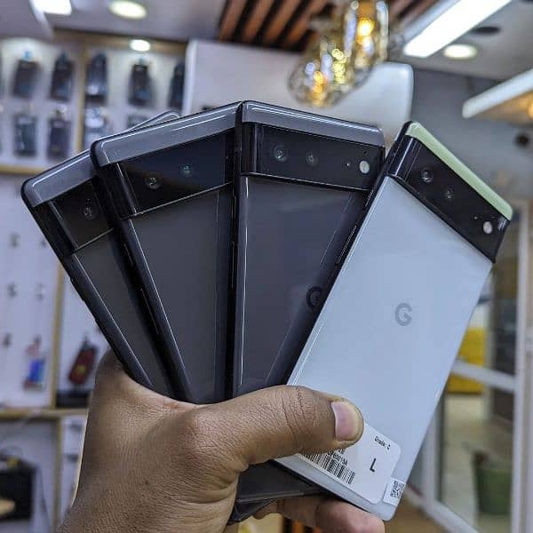 Google Pixel 6 Dual Sim Approved 100% Orignal 10/10 Stock Water Pack 1