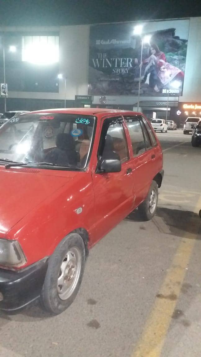 Suzuki mehran 1995 argent sale AS IT 3