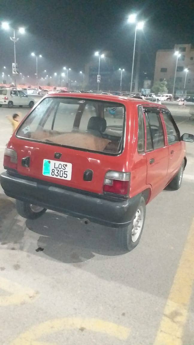 Suzuki mehran 1995 argent sale AS IT 5