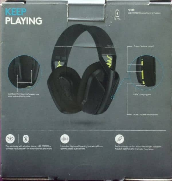 Logitech G435 Gaming Head Set 2