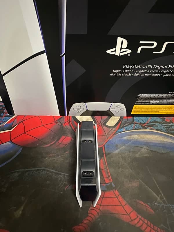 Ps5 Slim Digital Edition with box & all accessories 7