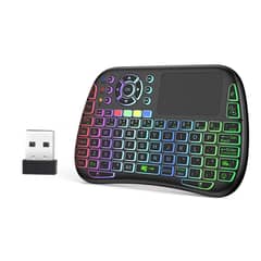 M9 Bluetooth Mini Wireless Keyboard 7 Backlit 2.4G