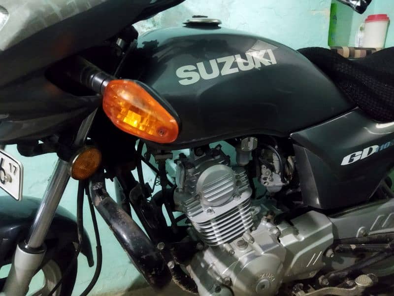 Suzuki gd110s 2017model excellent condition Faisalabad registered 3