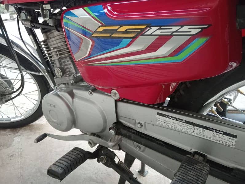 Honda CG 125 2022/23 Total Genuine Condition 7