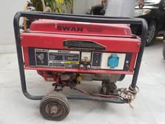 Portable generator, used  working condition,  petrol & Gas, 2.5 KVA,