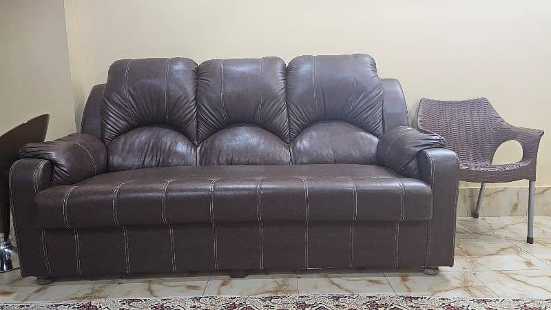 Sofa Set Leather Cover 0