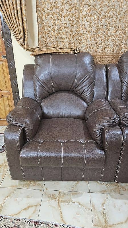 Sofa Set Leather Cover 1