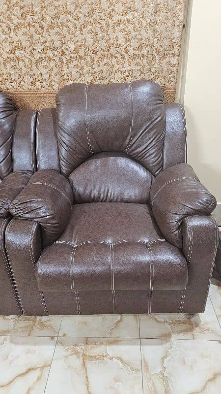 Sofa Set Leather Cover 2