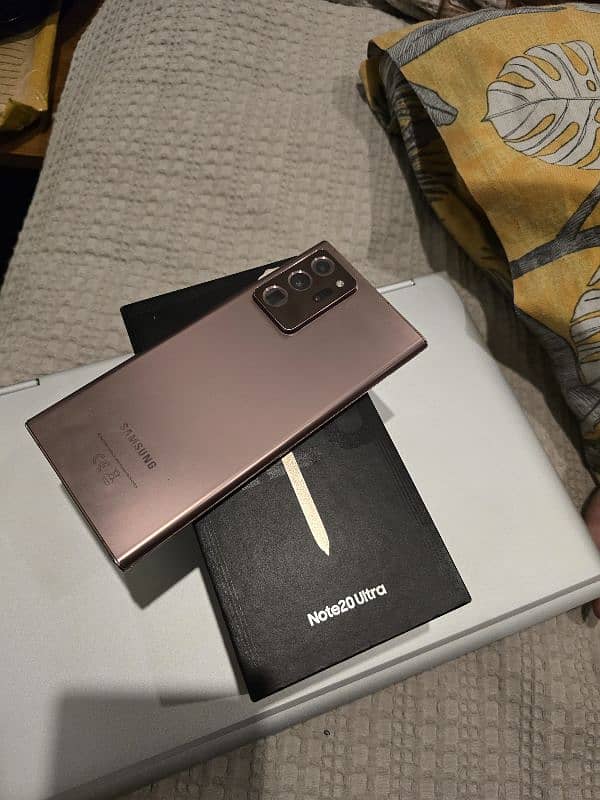 Note 20 Ultra - Official PTA Approved - 8/256 GB - Mystic Bronze 2