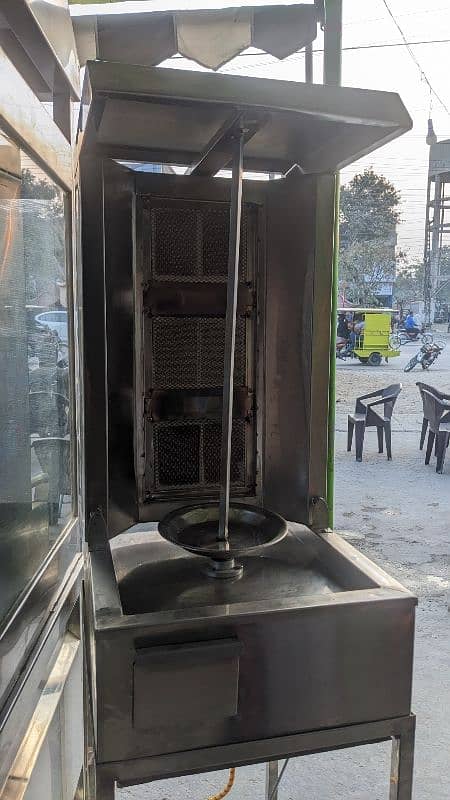 shawarma machine with stand 0