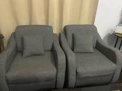 Sofa set in excellent condition like brand new for sale