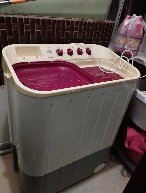 Rarely used Super Asia Washing Machine Model SA 244 1