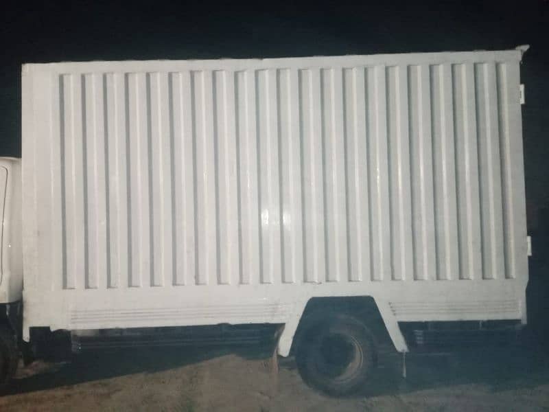 14 feet container available for JAC Foton Forland isuzu or Mazda Truck 1