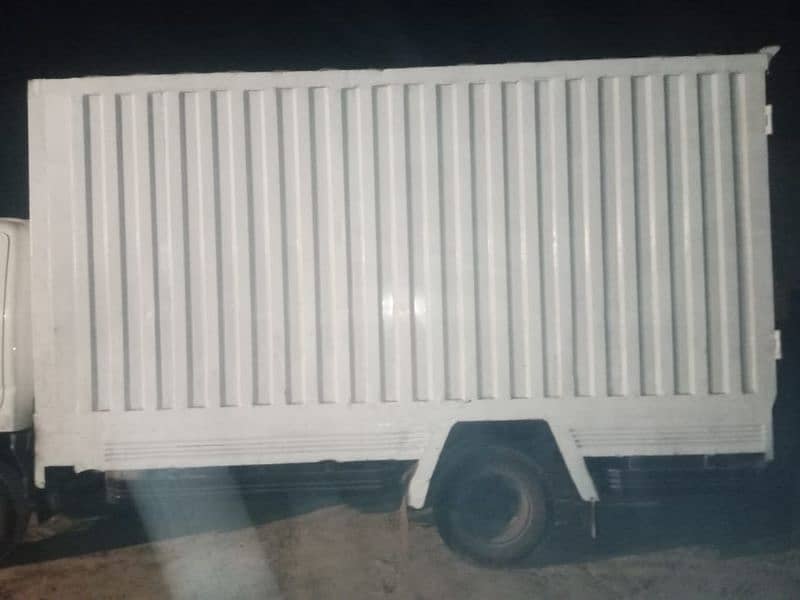 14 feet container available for JAC Foton Forland isuzu or Mazda Truck 2