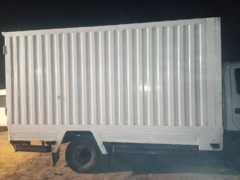 14 feet container available for JAC Foton Forland isuzu or Mazda Truck 3