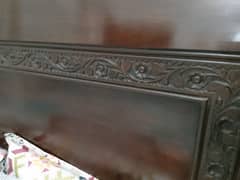 wooden bed set for sale