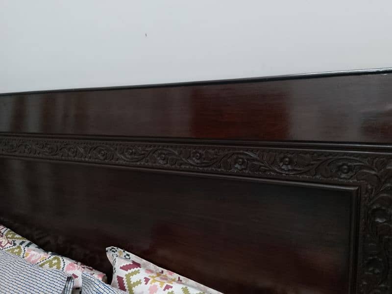 wooden bed set for sale 1