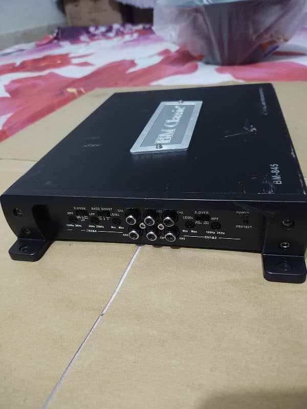 Original BM classic Old is Gold Series 4 channel heavy amplifier 1