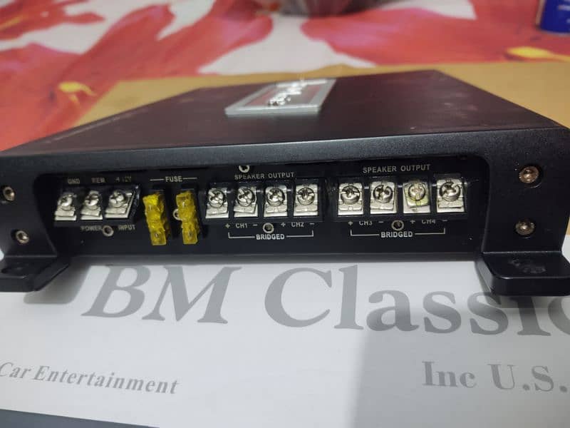 Original BM classic Old is Gold Series 4 channel heavy amplifier 5