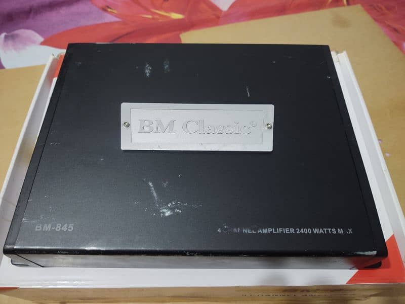 Original BM classic Old is Gold Series 4 channel heavy amplifier 10