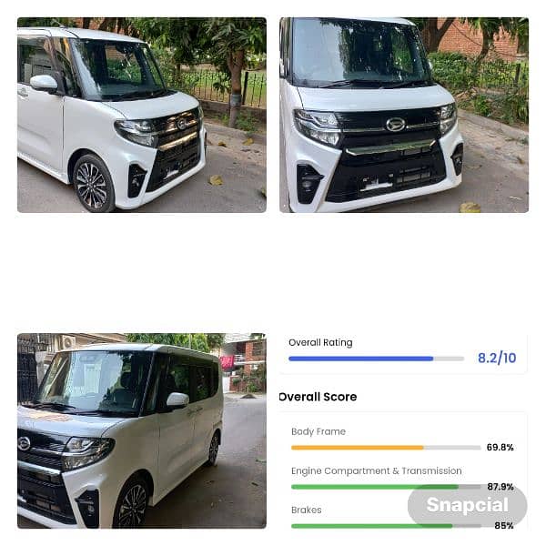 Daihatsu Tanto Custom ،Model 2022 , Unregistered , Inspection 8.2 / 10 3