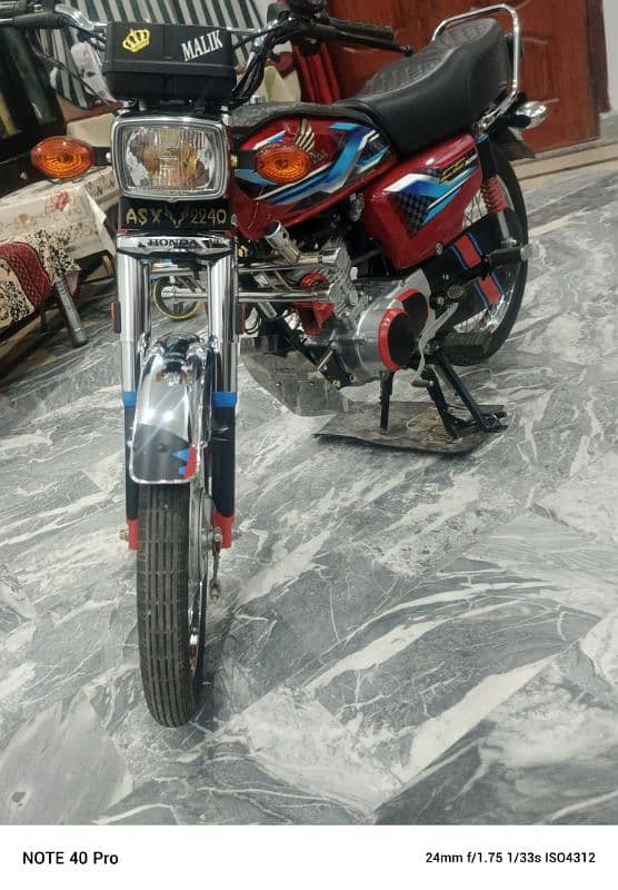 honda 125 new condition for sale 6