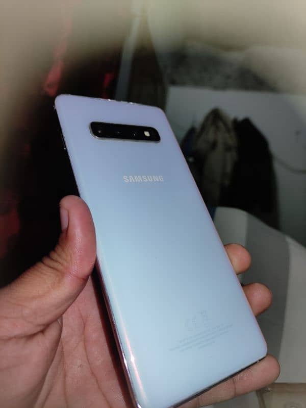 Samsung Galaxy S10 plus full box PTA official dule sm  exchange mobile 0