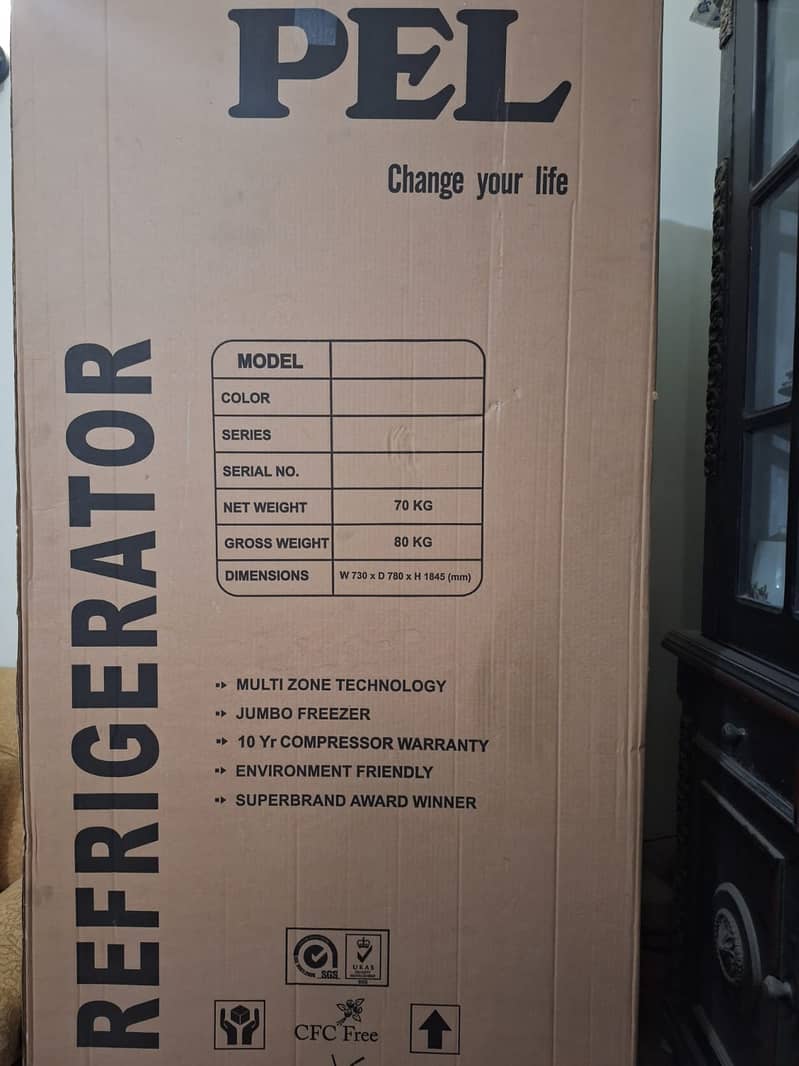 Refrigerator PEL PRGD-20190 PRO-4000 4