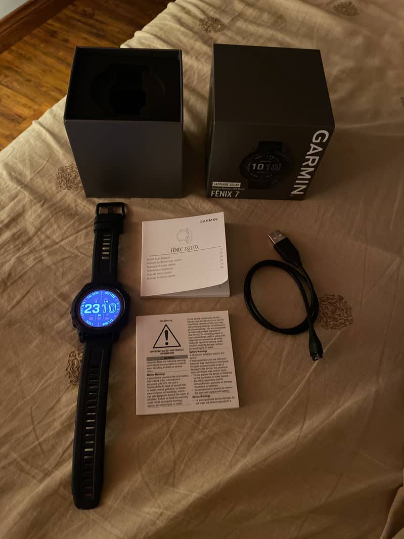 Garmin Fenix 7 Sapphire Solar Edition 0