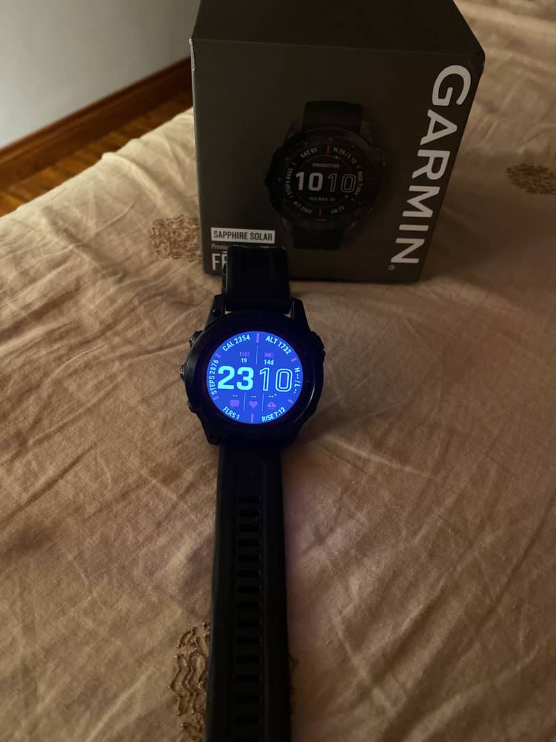 Garmin Fenix 7 Sapphire Solar Edition 1