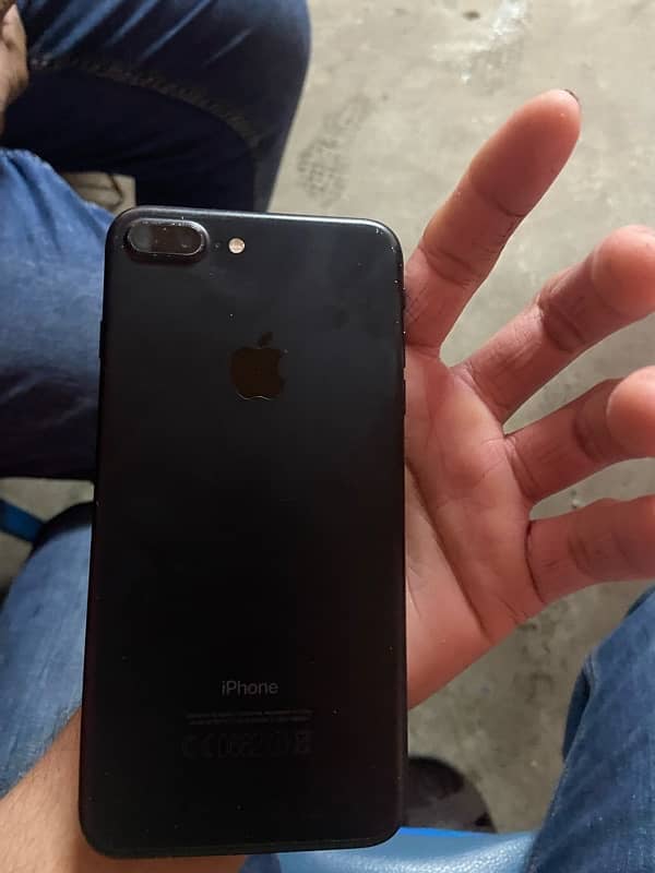 i phone 7+ 256 gb 10/8 condicion 1 hand use  baki all oky 2