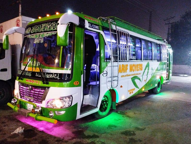 NEW Latest YUTONG HINO BUS 50 seats is Available for Rent 1