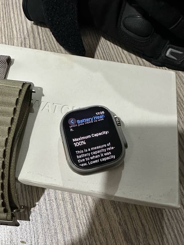 Apple Watch Ultra 2 49mm Titanium Olive Alpine Loop S 2