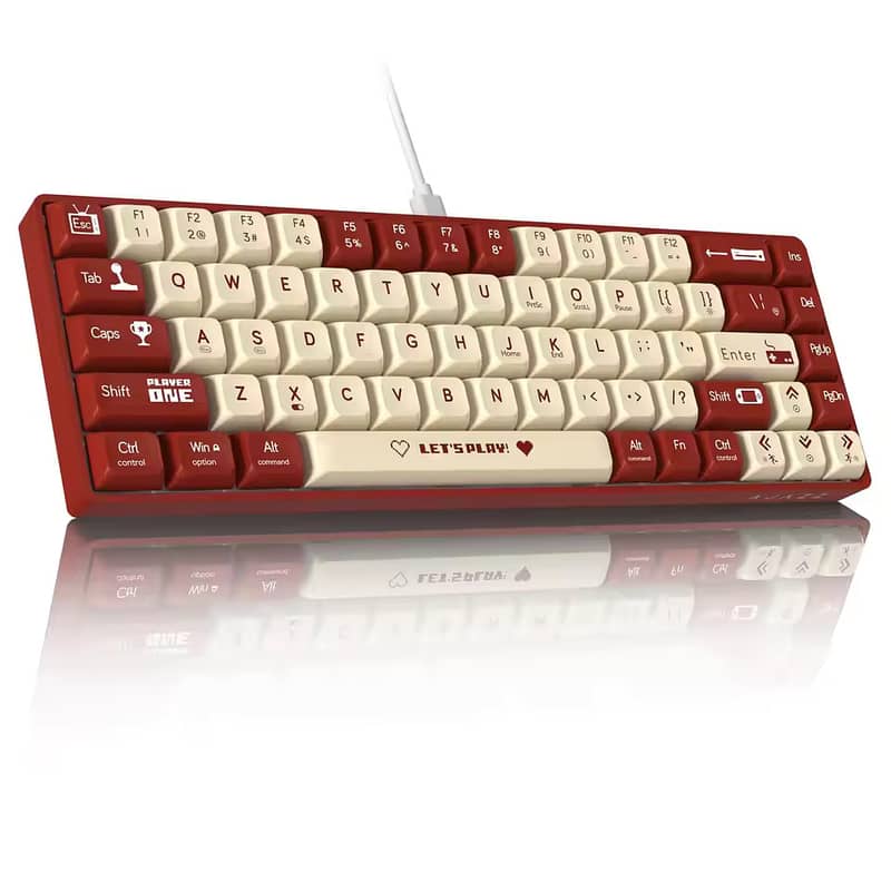 Mechanical Keyboard Hot Swappable Red Brown Blue Switches 1