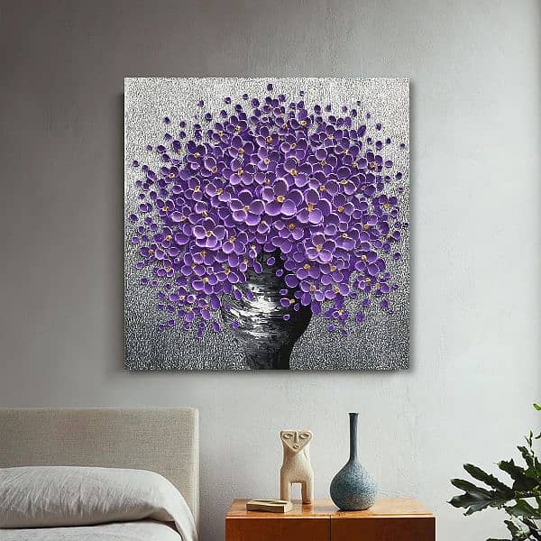 3d Heavy Textured Tree Painting | Handmade Painting Abstract Painting 13