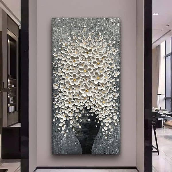 3d Heavy Textured Tree Painting | Handmade Painting Abstract Painting 18