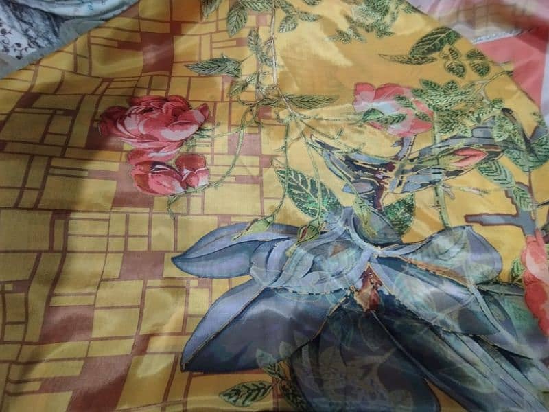 SHAMOSE SILK DIGITAL PRINTED DUPATTA IN WHOLESALE 0