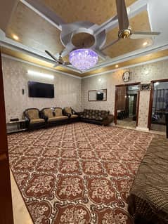 Vip double story house for sale 4bed 2tv lounge 2darwing room 2 kichan 6bath Pani bijli gass sab available car porch sepce available location Jan colony