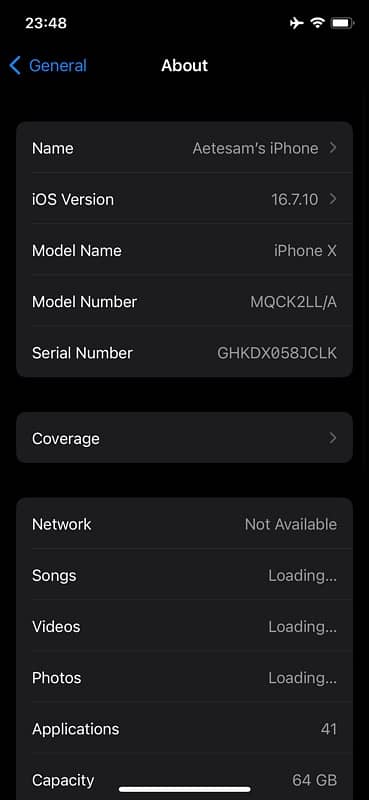 IPhone X Non-PTA 64gb 7