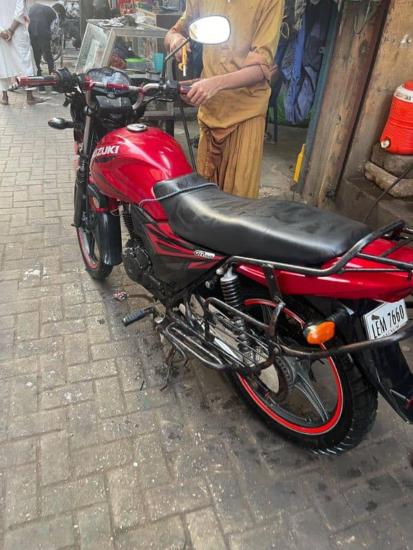 suzuki gr 150 lahore number final price no bargain 10