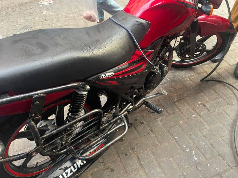 suzuki gr 150 lahore number final price no bargain 13