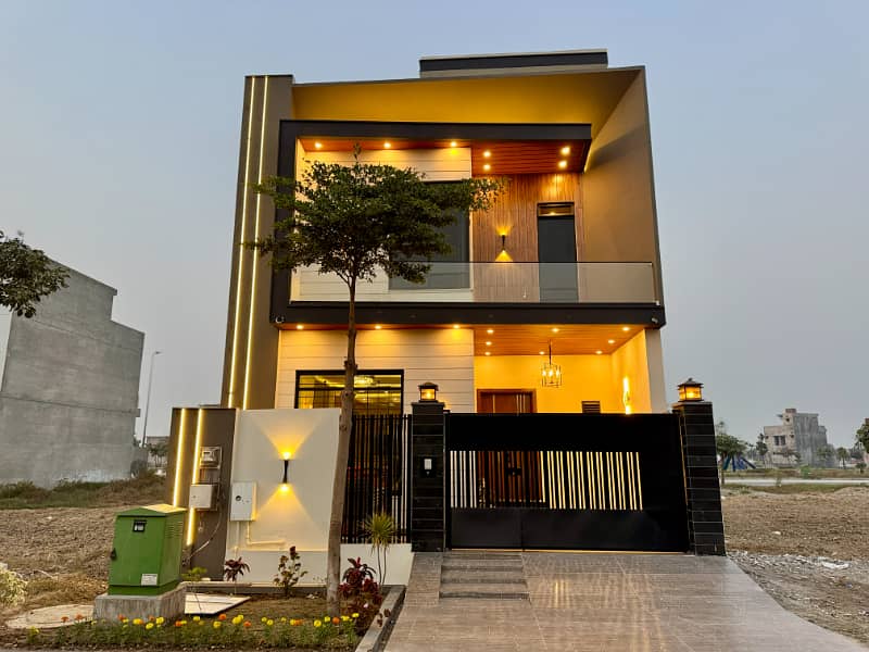 5 Marla House Design | Contemporary Architecture with Space Efficiency | Royal Plam City Gujranwala 0