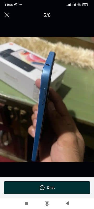 Redmi note 12 just box open only zero phone 5